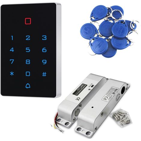 Kit d'ouvre-portes automatiques WiFi Bluetooth rétro-éclairage carte tactile contrôle d'accès clavier serrure de porte ouvre-porte étanche ouverture à distance mot de passe pour accessoires de portail (1/5)