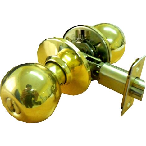 Pomos de entrada AZBE Finstock 3201 60 de bola latón brillo