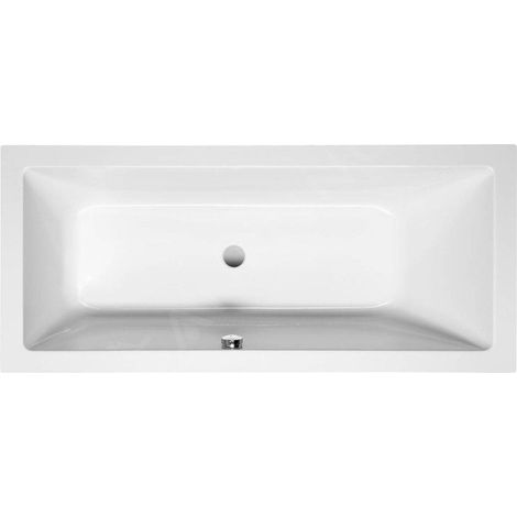 Aqualine Baignoires - Baignoire rectangulaire NISA, 1700x750x420 mm, blanc A1775 (1/3)