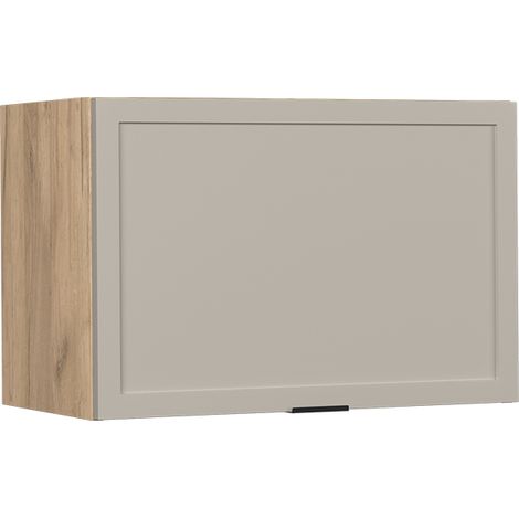 Pensile da cucina Fame-Line, GrigioBeige, 60 cm Piatto, Vicco