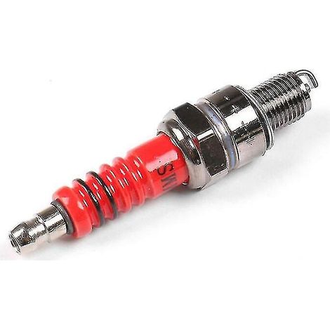 Bougie d'allumage à triple électrode A7TC pour quads GY6 50cc-125cc ( ) (1/5)