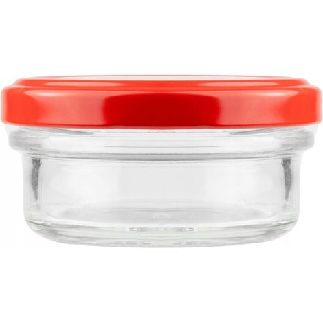TARRO DE 65 ML + TAPA PARA MIEL, MERMELADA, CREMA, REGALO, CONSERVAS DE BODA