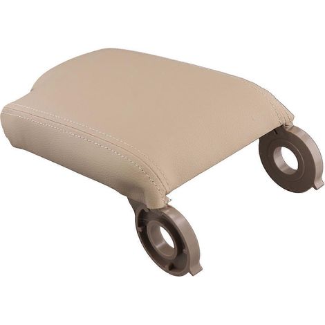 Abdeckung für die Mittelarmlehne des BMW 3er E46 (1999-2004), Teilenummer 51168218307, beige. (1/5)