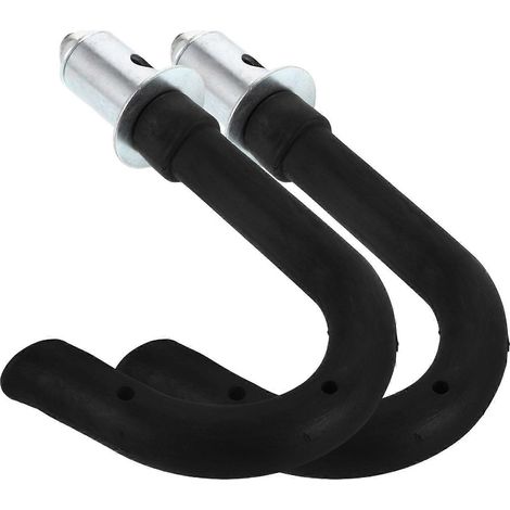 1 paire d'échelles télescopiques avec crochets détachables, stabilisateurs robustes pour échelles de toit, garages et espaces extérieurs (1/4)