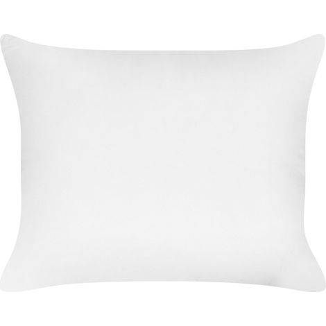 Oreiller de Chambre Rectangulaire Profil Haut 50 x 60 cm Couverture en Japara Coton Lyocell et Remplissage Polyester Blanc Triglav (1/5)