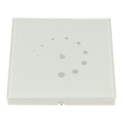Led Dimmer PWM Touch 12V 24V 8A Da Incasso A Muro 86X86mm