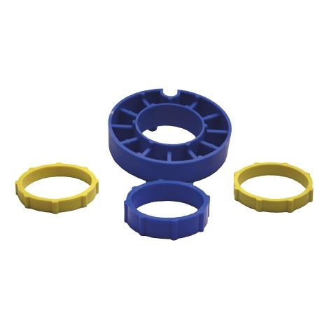 ELMAG Zentrier-Adapter für Kleinspulen 5kg/D=200mm, bestehend aus Bremsring und 3 Distanzringen