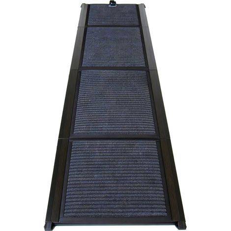 Faltbare Hunderampe fürs Auto 160 cm, rutschfest, 110 kg, schwarz HAVRYA (1/5)