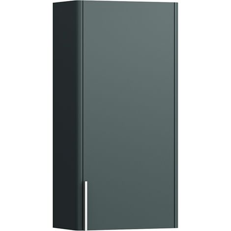Halbhochschrank BASE FÜR PRO S 700x350x185mm Scharn. links verkehrsgrau (1/4)