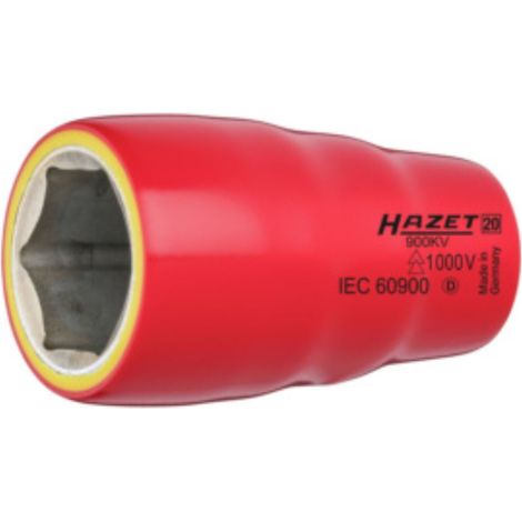 L'insert de clé de socket hazet est protégé par la protection 1/2 ,