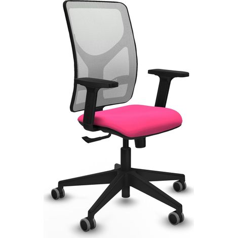 Silla de oficina piqueras y crespo confort negro espuma gruesa (1/2)