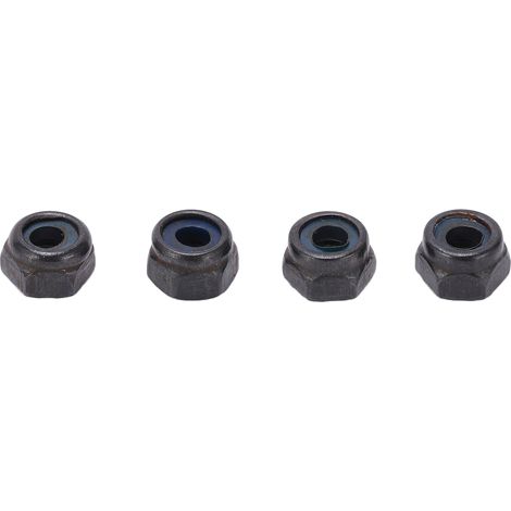 Écrous de blocage M4 en alliage d'aluminium 4 pièces, anti-dérapant 4mm, pour Arrma Senton 1/10 voiture RC (1/5)