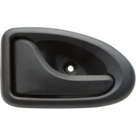 Poignée intérieure gauche pour porte Renault Clio III/IV, Scénic II/III, Mégane II/III, Trafic II – plastique noir, 1 pièce (1/5)