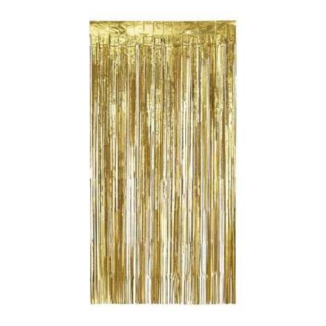 CORTINA ALUMINIO ORO METALIZADO 200X100CM