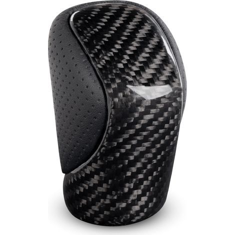 Sélecteur de vitesses en fibre de carbone véritable - Noir - Compatible avec ES300h, ES350, GS350, GX, IS350 et NX300 (1/4)