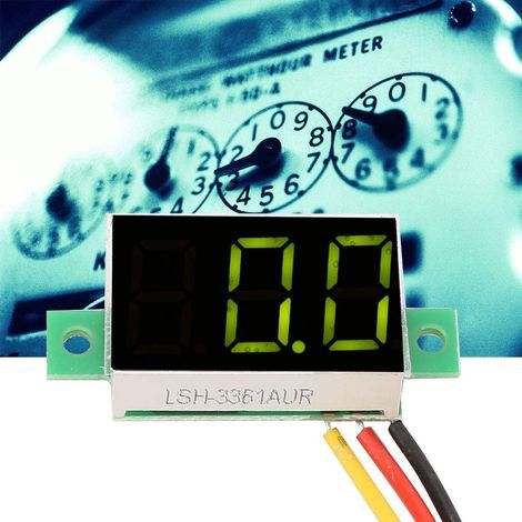 Dreileiter-Voltmeter, stabiles digitales Voltmeter, genaue Gleichspannungsmessung für industrielle Anwendungen, ideal zur Messung der Werksspannung. (1/5)