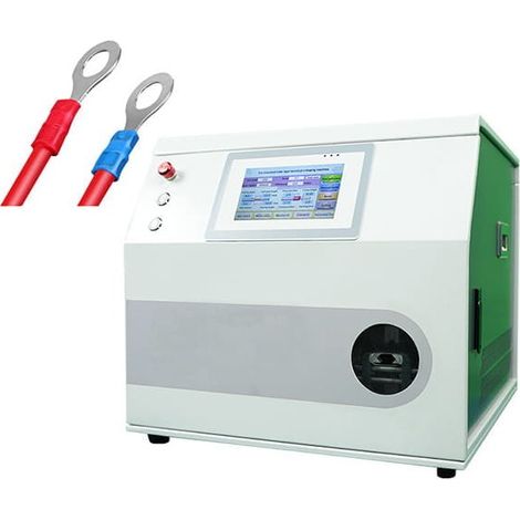 Macchina automatica per la crimpatura di terminali e capicorda ad occhiello (1/4)