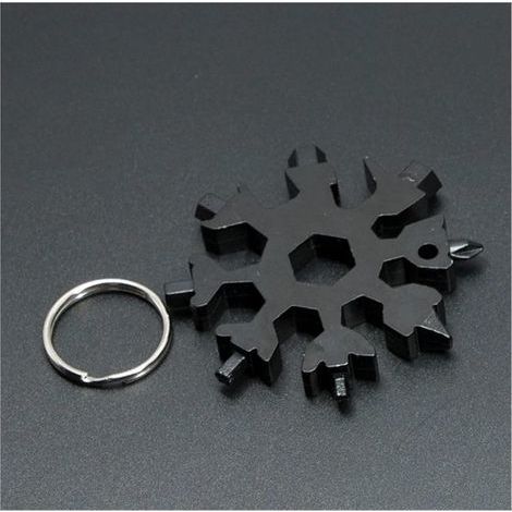 Clé hexagonale à vis et écrou, clé dynamométrique multifonctionnelle portable, clé hexagonale à flocon de neige (1/5)