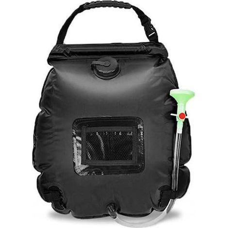 Tente de douche solaire portable pour le camping. cabine de douche extérieure (1/5)