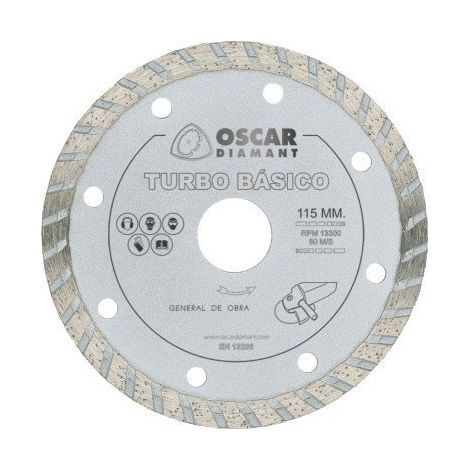 Disco Corte Turbo 115 Mm Diamante Basico Grinding