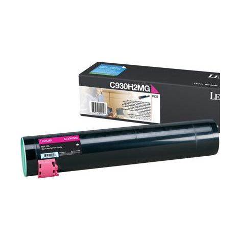 Lexmark C930H2MG cartuccia toner 1 pz Originale Magenta (1/2)