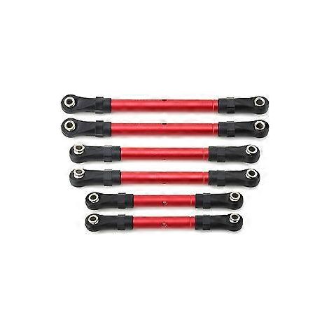 Biellette de direction à tirant pour Hoss/4WD rouge (1/5)