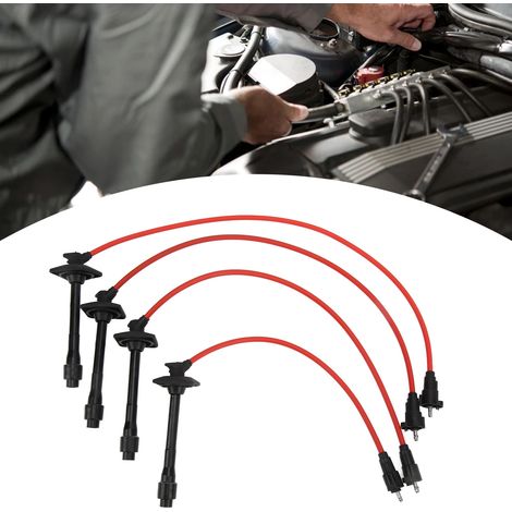 (4 Stück) 90919-22400 Zündkabel-Anschlusskasten-Set für Toyota Camry Solara Rav4 2.2L 1997-01 (38031) (1/5)