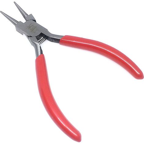 mini Pince Becs Ronds Pour La Fabrication De Bijoux 4.5" Extra Mince Mchoire Tronconique Pince Boucler Petit Fil Micro Fine Pinces Outils Main (1/4)