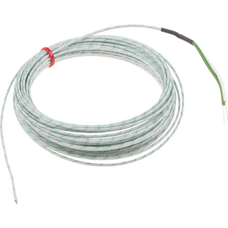 Thermocouple type K Ø 1/0.508mm, +350°C max à Câble ( Prix pour 1 )