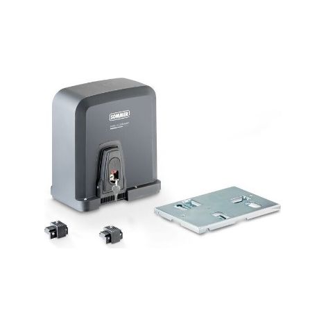 Sommer – Automatisme portail coulissant Starter S2 – Moteur 24V – Charge jusqu'à 300 kg – Course 6m – Ouverture partielle réglable