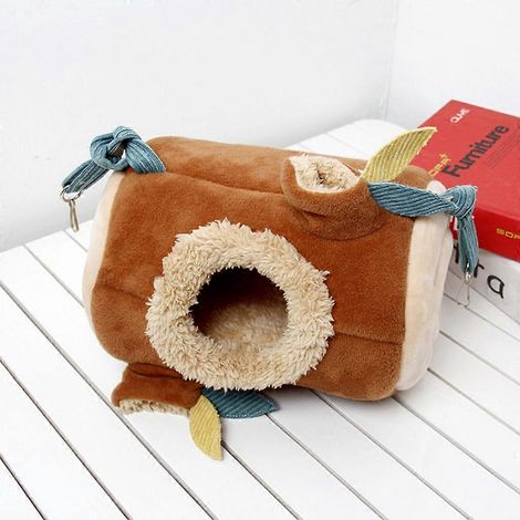 Hamac en peluche pour hamster, hérisson miniature et planeur de sucre, idéal pour l'hiver. (1/4)