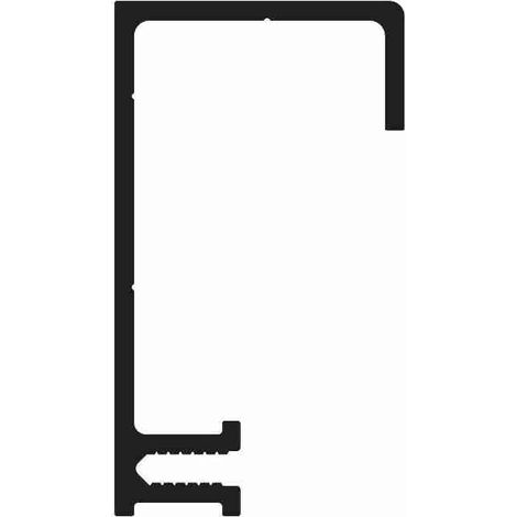 V3127N50 Perfil de soporte de tope de puerta simple L 5050 Euras C0 DITEC ENTREMATIC V3127N50