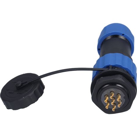 Connecteur étanche IP68 pour prise et fiche aviation, écrou arrière, bornes mâle et femelle, 380 V, broche SP207 (1/5)