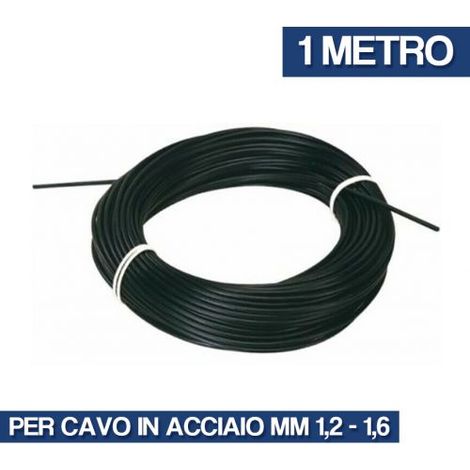 GUAINA PER ACCELLERATORE FRENO PLASTIFICATA PER CAVO ACCIAIO VESPA TRATTOR 20028