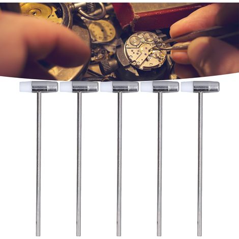Marteau miniature à double tête de 6,5 pouces pour les loisirs créatifs (montres, travail du bois, jouets, artisanat, cuir, instruments de musique, etc.) (1/5)