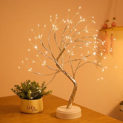 Lampe bonsaï pour décoration de chambre cent huit LED lumière chaude pour salon et maison cadeau pour Noël et mariage décoration (1/5)