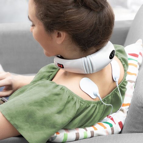 Masajeador electromagnetico de cuello y espalda calmagner innovagoods (1/5)