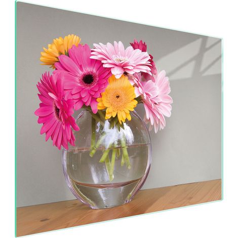 Glasschneidebrett 52x40 Blumen (1/5)