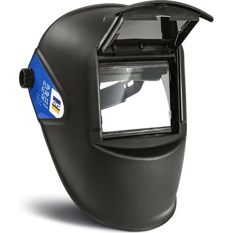 Toolit FLIP-FLAP 042513 Casco di saldatura EN 166, EN 168, EN 175 Nero (1/5)