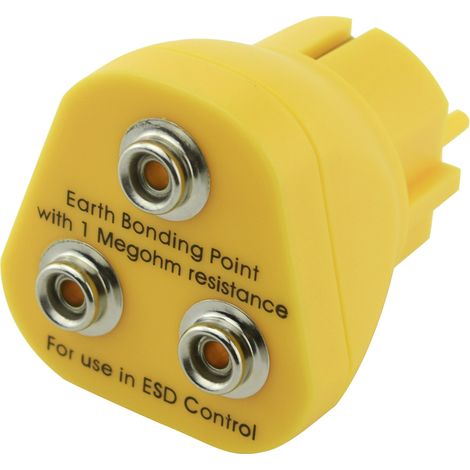 Quadrios ESD-Erdungsstecker Druckknopf 10 mm (1/5)