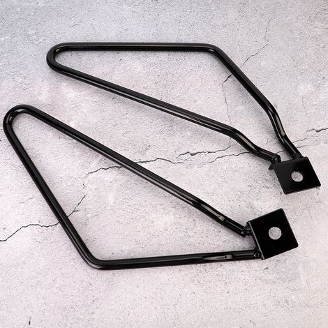Universelle Halterung für Motorradsatteltaschen aus Eisen, Montagezubehör und Halterungen für Motorradausrüstung. (1/5)