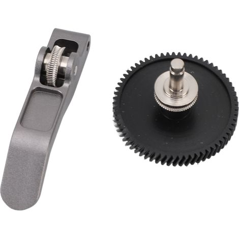 Engrenage d'extrudeuse en acier trempé avec poignée en alliage d'aluminium, remplacement d'entraînement à Filament pour Mini imprimantes 3D Lab A1 (1/5)