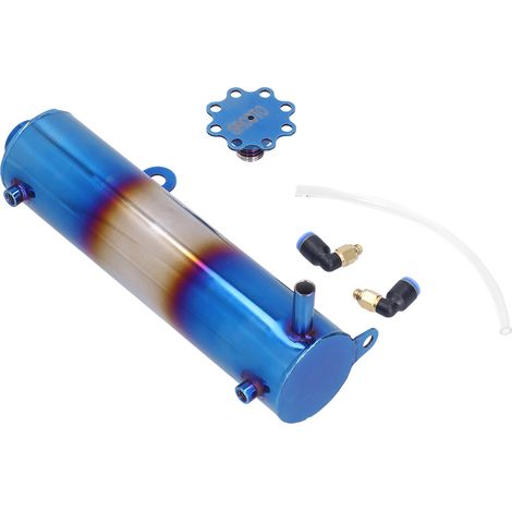 Bidon de liquide de refroidissement 500ML Réservoir d'expansion en alliage d'aluminium Universel pour Auto (1/5)