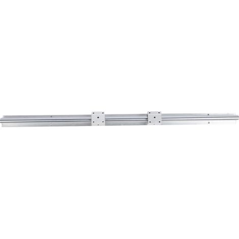 Arbre linéaire optique SBR20S, boîtier en alliage d'aluminium haute précision + 2 blocs coulissants SBR20UU (1/5)
