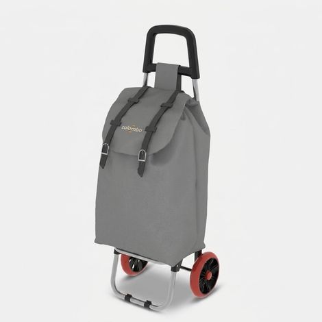 Carro de la compra de acero con bolsa impermeable Smart - Gris (1/2)