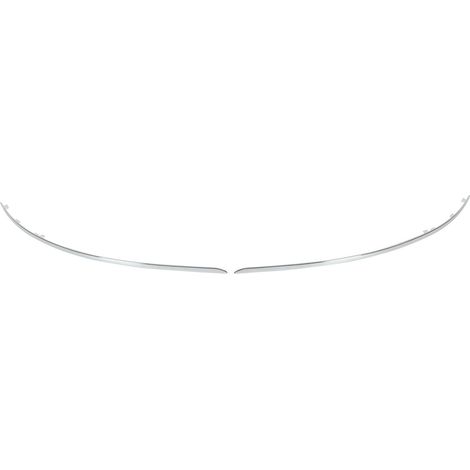 【Ensemble de Garniture de Baguette Chromée ABS】 pour Benz C230 C300 C350 Sport Pkg - Paire (1/5)