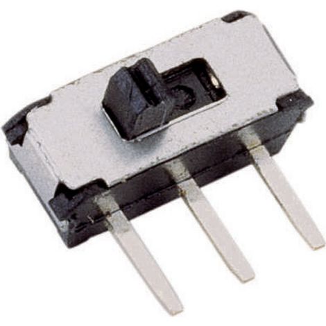 TRU COMPONENTS 708020  Schiebeschalter 6 V/DC 0.3 A 1 x Ein/Ein  1 St.