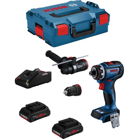 Bosch GSR 18V-90 FC Trapano avvitatore FlexiClick 18 V con due batterie (1/5)
