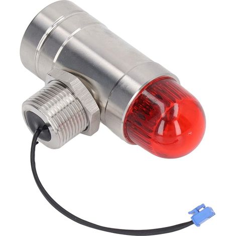 Alarme Visuelle Sonore, Alarme Visuelle Sonore G3/4 DC24V, Stroboscope Acousto-optique en Acier Inoxydable 304 Antidéflagrant, Voyants d'avertissement (1/5)