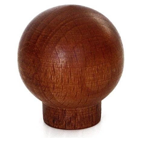 Pomolo in legno - Ø 26 mm. - noce